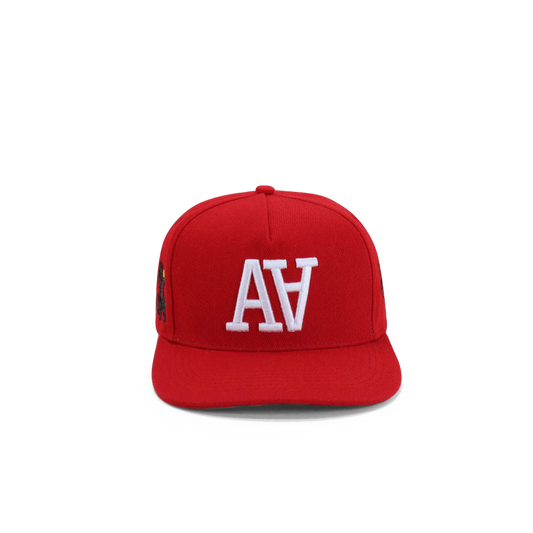 Red Double A Snapback