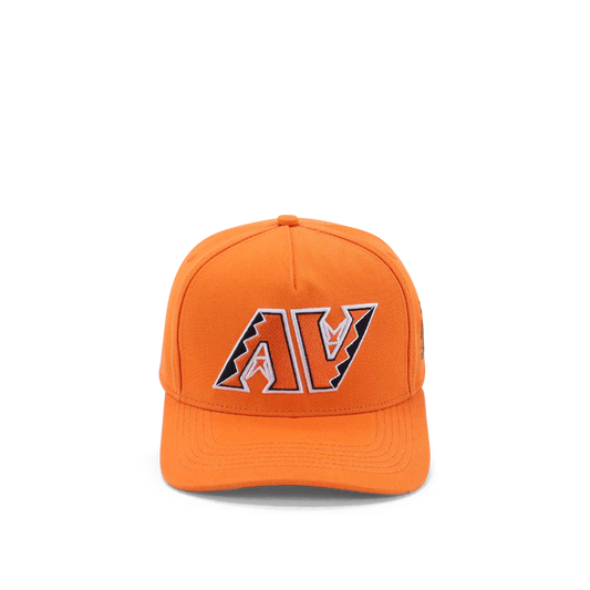 Orange Double A Desert Snapback