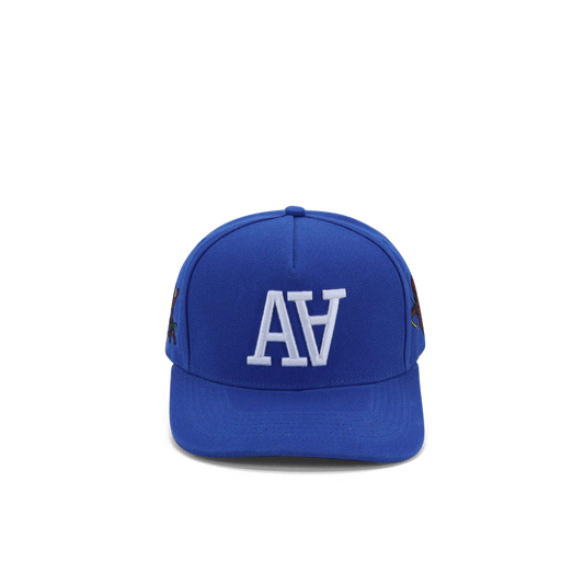 Royal blue Double A Snapback